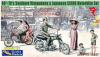 Gecko Models 35GM0127 1/35 Mô Hình 60’~70\'s Southern Vietnamese & Japanese SS50E Motorbike Set - anh 1