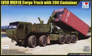 (HÀNG SẮP VỀ) ILK 63550 1/35 Mô Hình Xe Container LVSR MKR18 Tractor w/20ft Container