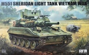 Rye Field Model 5142 1/35 Mô Hình Xe Tăng M551 Light Tank SHERIDAN Vietnam War