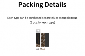 Dspiae SS2-2500 Miếng xốp nhám #2500