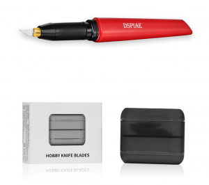 Dspiae PT-DK Dao thép carbon, cán dao bằng nhựa (lưỡi size nhỏ)