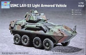 Trumpeter 07268 1/72 Mô Hình Xe Bọc Thép USMC LAV-25 (8X8) Light Armored Vehicle