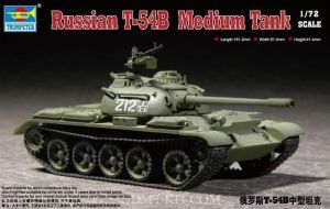 Trumpeter 07281 1/72 Mô Hình Xe Tăng Russian T-54B Medium Tank