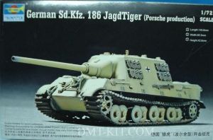 Trumpeter 07273 1/72 Mô Hình Pháo Tự Hành German Sd.Kfz.186 Jagdtiger (Porsche model)