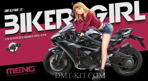 Meng SPS-074 1/9 Mô Hình Biker Girl
