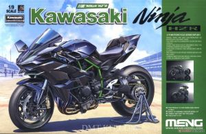 Meng MT-001 1/9 Mô Hình Xe Mô Tô Kawasaki Ninja H2R (Normal Edition)