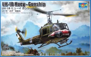 Trumpeter 05112 1/35 Mô Hình Trực Thăng UH-1B Huey - Gunship