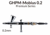 Gaahleri 40850 Súng phun sơn airbrush Premium Series GHPM-Mobius 0.2mm - anh 1