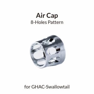 Gaahleri 42670 8-Holes Pattern Airbrush Air Cap for Swallowtail