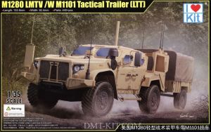 ILK 63568 1/35 Mô Hình Xe M1280 LMTV /w M1101 Tactical Trailer