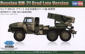 Hobbyboss 82932 1/72 Mô Hình Xe Pháo Phản Lực Russian BM-21 Grad Late Version