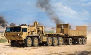 ILK 63564 1/35 Mô Hình Xe Đầu Kéo M1074 HEMTT PLS w/M1076 Trailer