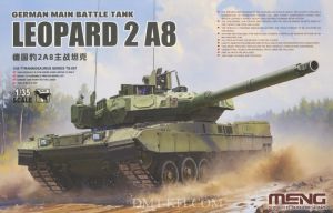 Meng TS-057 1/35 Mô Hình Xe Tăng German Main Battle Tank Leopard2 A8