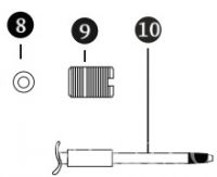 DMT-501-8: 8.Ron Teflon chắn sơn trào ngược ra sau