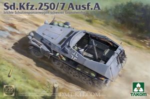 (Hàng sắp về) Takom 2212 1/35 Mô Hình Xe Bọc Thép Sd.Kfz.250/7 Ausf.A leichter Schutzenpanzerwagen Scwerer Granatwerfer
