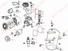 HY186-37 Linh kiện sửa chữa máy bơm (không bán lẻ) - anh 1