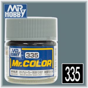 C335 Medium Sea Gray BS381C/637